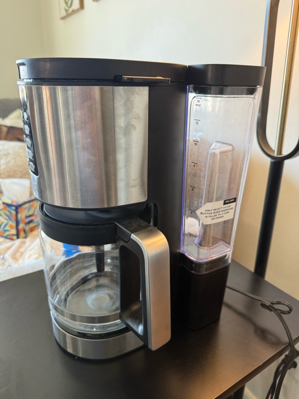 Ninja Coffee Brewer - Black and Silver Stainless Steel Finish - Picture 3 of 7